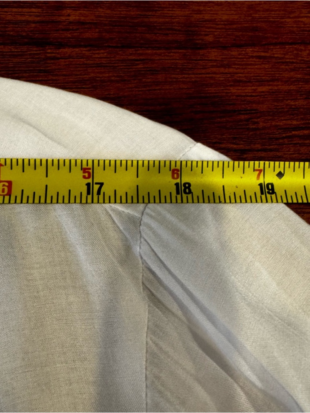 NEW VELVET BY GRAHAM & SPENCER Samantha White Viscose Popover Ruffle Trim Sz‎ S - Picture 11 of 14
